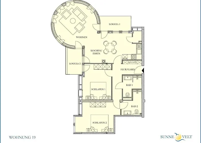 Sunnevelt-apartment-19 شقة